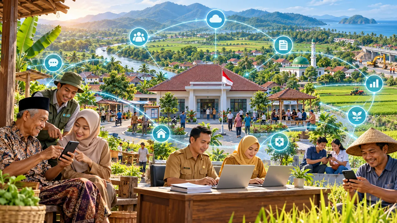 CitraDesa.id Mendukung Pelayanan Digital Desa Lelean Nono
